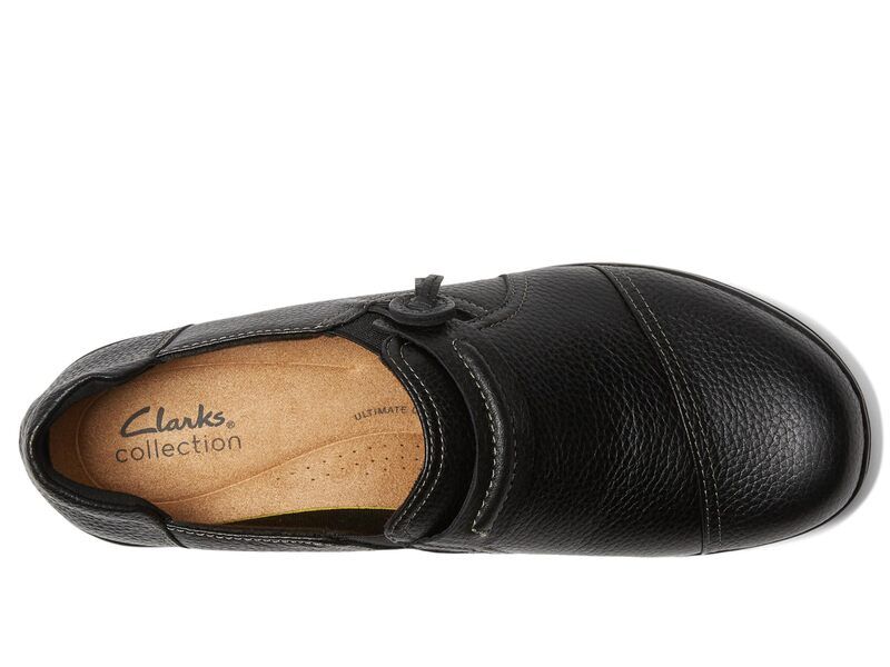 クラークス レディース シューズ スリッポン・ローファー Clarks Cheyn Madi Black Tumbled L ブラック
