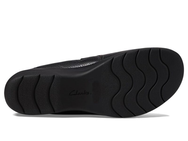 クラークス レディース シューズ スリッポン・ローファー Clarks Cheyn Madi Black Tumbled L ブラック