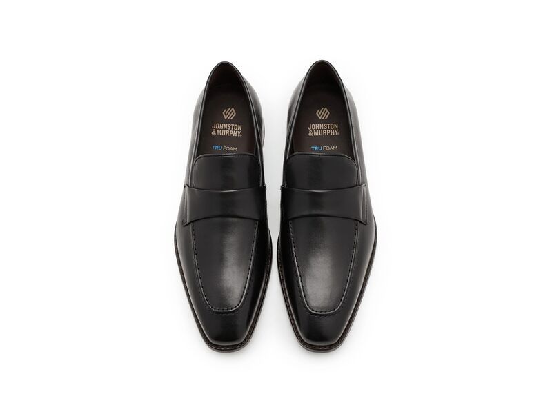ジョンストンアンドマーフィー メンズ シューズ スリッポン・ローファー Johnston Murphy Floyd Penny Loafers Black Full Grai ブラック ジョンストンアンドマーフィー メンズ シューズ スリッポン・ローファー Johnston Murphy Floyd Penny Loafers Black Full Grai ブラック