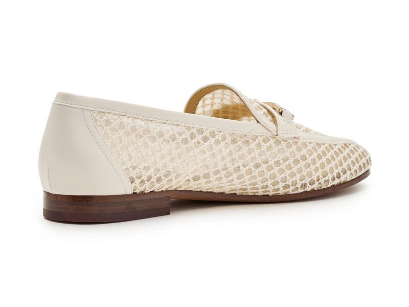 サムエデルマン レディース シューズ スリッポン・ローファー メッシュ Sam Edelman Loraine Mesh Modern Ivory アイボリー