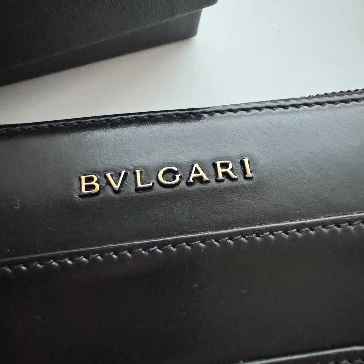美品】 BVLGARI ブルガリ セルペンティ ラウンドファスナー 長財布