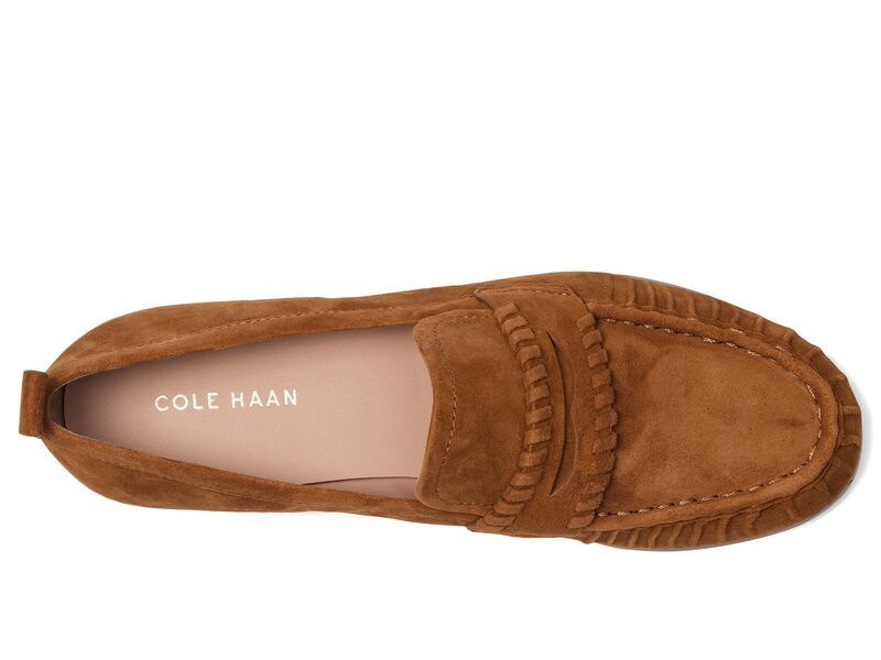 コールハーン レディース シューズ スリッポン・ローファー Cole Haan Danby Travel Loafers Tobacco Suede