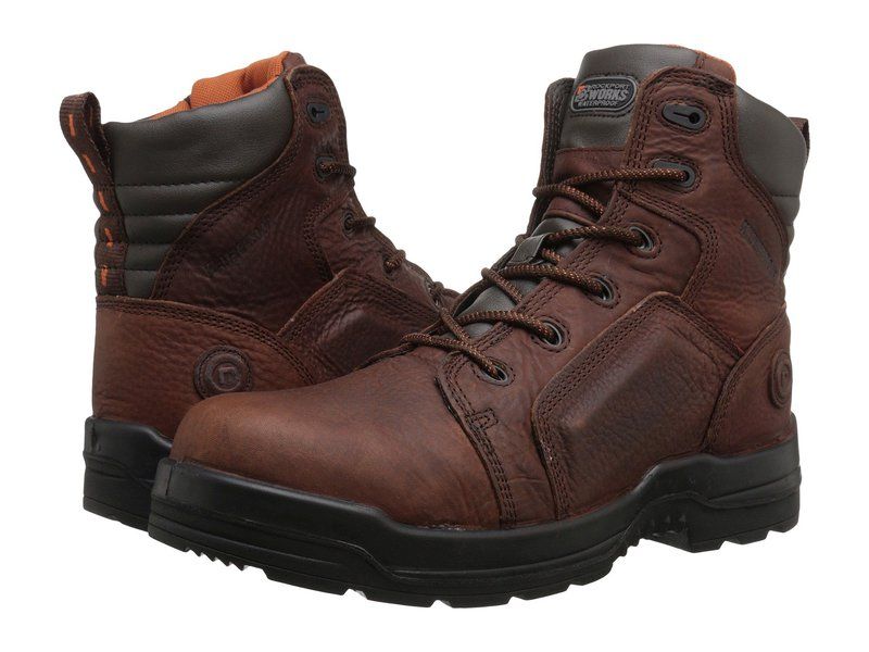 ロックポート メンズ シューズ ブーツ・レインブーツ Rockport Works More Energy RK6640 Brown ブラウン