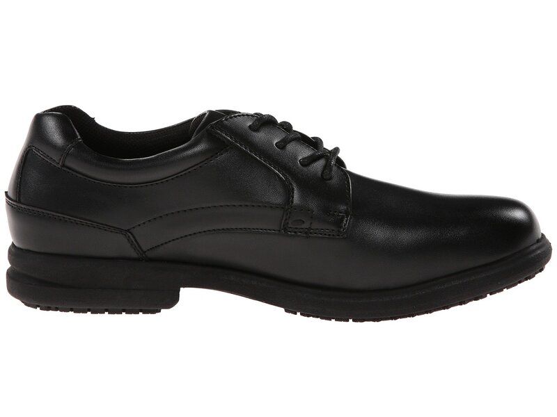 ノンブッシュ メンズ シューズ オックスフォード Nunn Bush Sherman Slip Resistant Plain Toe Oxford Black ブラック