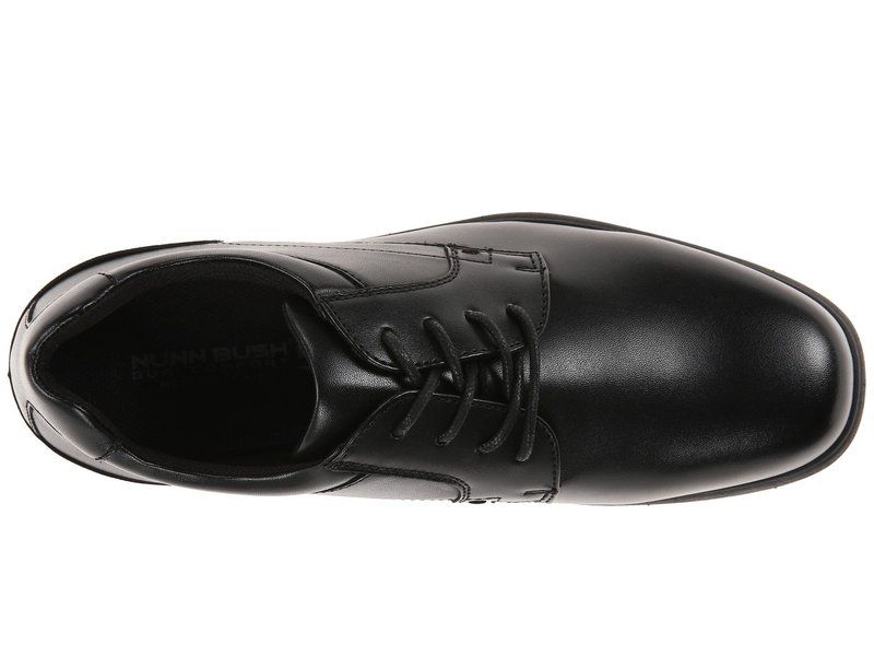 ノンブッシュ メンズ シューズ オックスフォード Nunn Bush Sherman Slip Resistant Plain Toe Oxford Black ブラック
