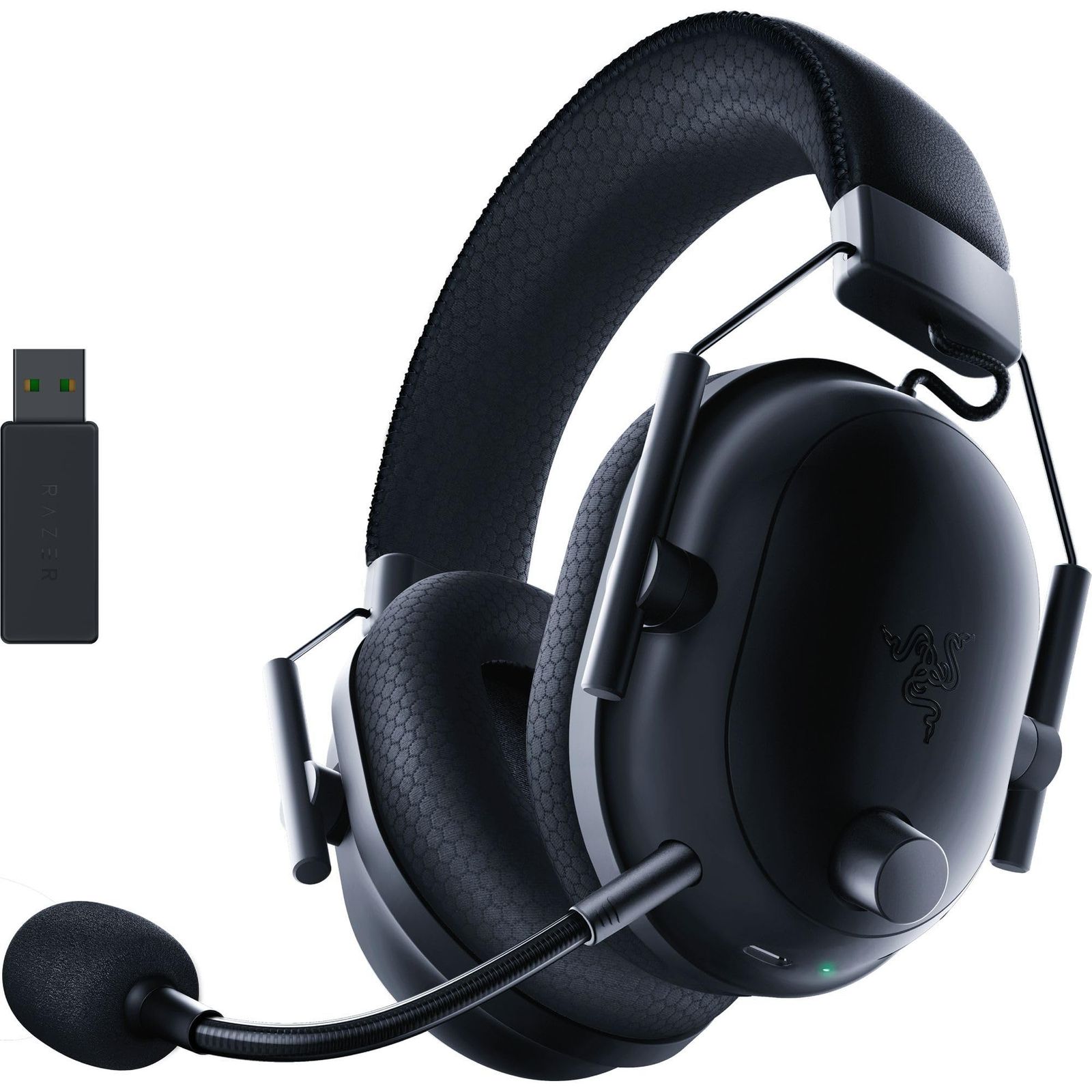 Razer レイザー BlackShark V2 Pro アップグレードモデル ワイヤレスゲーミングヘッドセット HyperSpeed Wireless 2.4GHz Bluetooth HyperClearスーパーワイ [ブラック] [Pro(上級モデル)]
