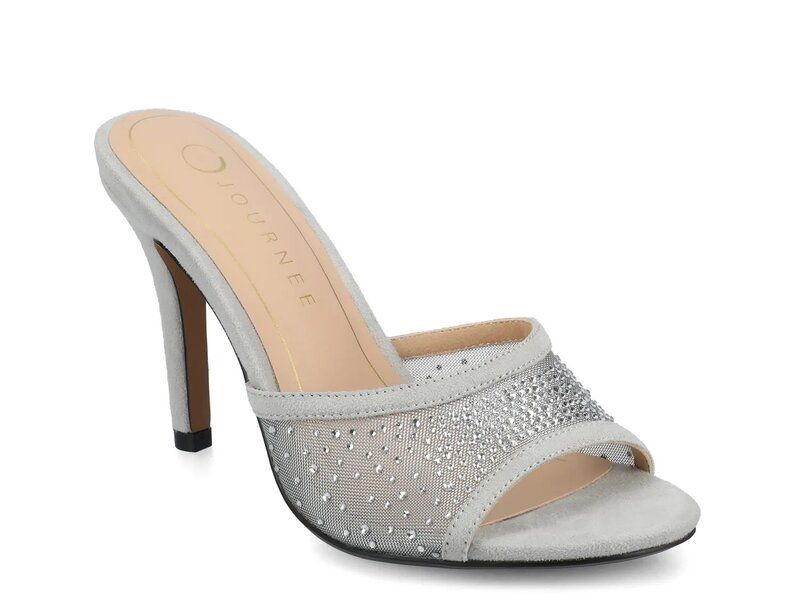 ジャーニー レディース シューズ サンダル Journee Hensley Sandal Silver Metallic シルバー