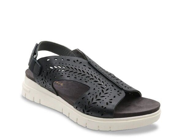 ダイビッドテイト レディース シューズ サンダル David Tate Mindy Wedge Sandal Black ブラック