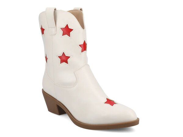 ジャーニー レディース シューズ ブーツ・レインブーツ Journee Underwood Bootie White ホワイト