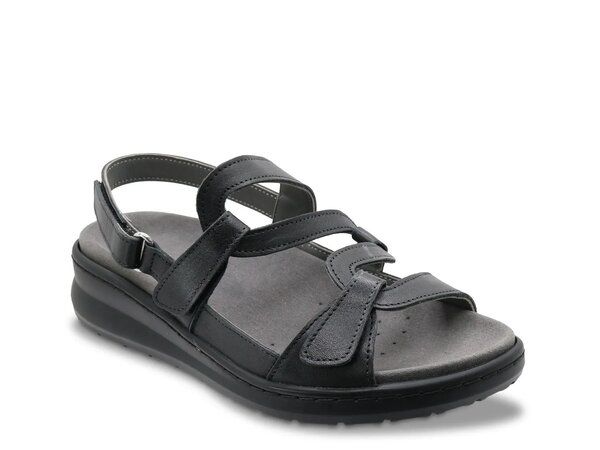 ダイビッドテイト レディース シューズ サンダル David Tate Fani Wedge Sandal Black ブラック