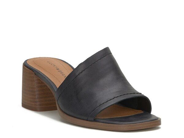 ラッキーブランド レディース シューズ サンダル Lucky Brand Jamira Sandal Black Leather ブラック