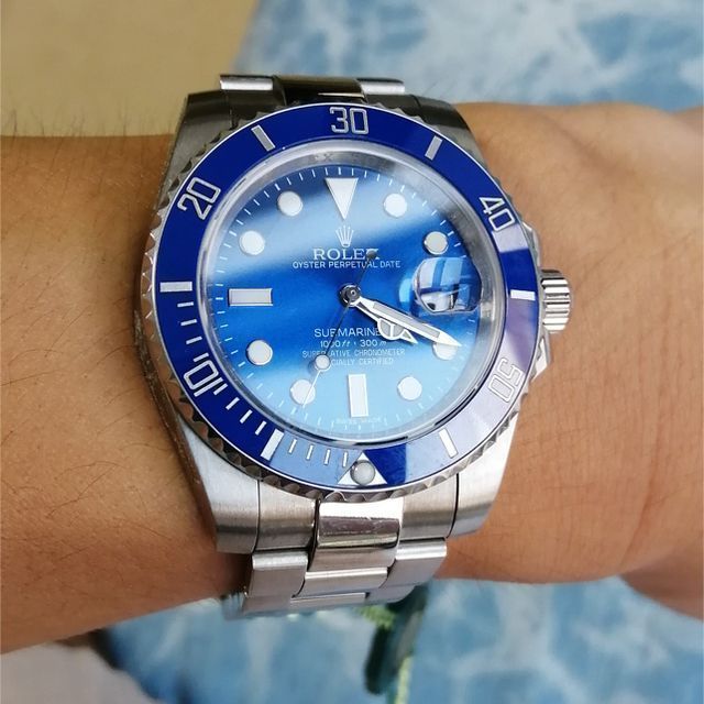 ご購入大歓迎です サブマリーナーデイト 116619LB02 自動巻き｜本日限定特価｜新品未使用