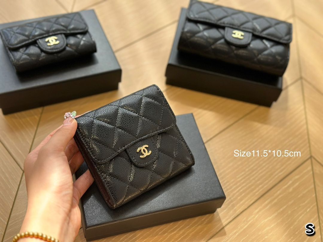 【本日限定特価】シャネル コインケース＆カードケース 11.5×10.5cm 専用ボックス付き[本日特価|新品未使用品]