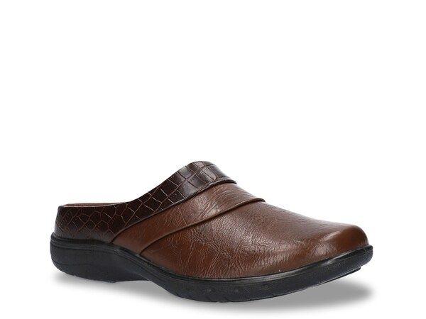 イージーストリート レディース シューズ スリッポン・ローファー Easy Street Swing Comfort Mule Tan Combo タン