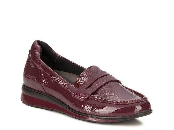 ロスハンマーソン レディース シューズ スリッポン・ローファー Ros Hommerson Dannon Penny Loafer Wine Red レッド