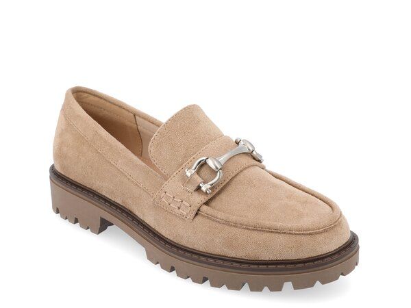 ジュルネ コレクション レディース シューズ スリッポン・ローファー Journee Collection Jessamey Loafer Taupe トープ