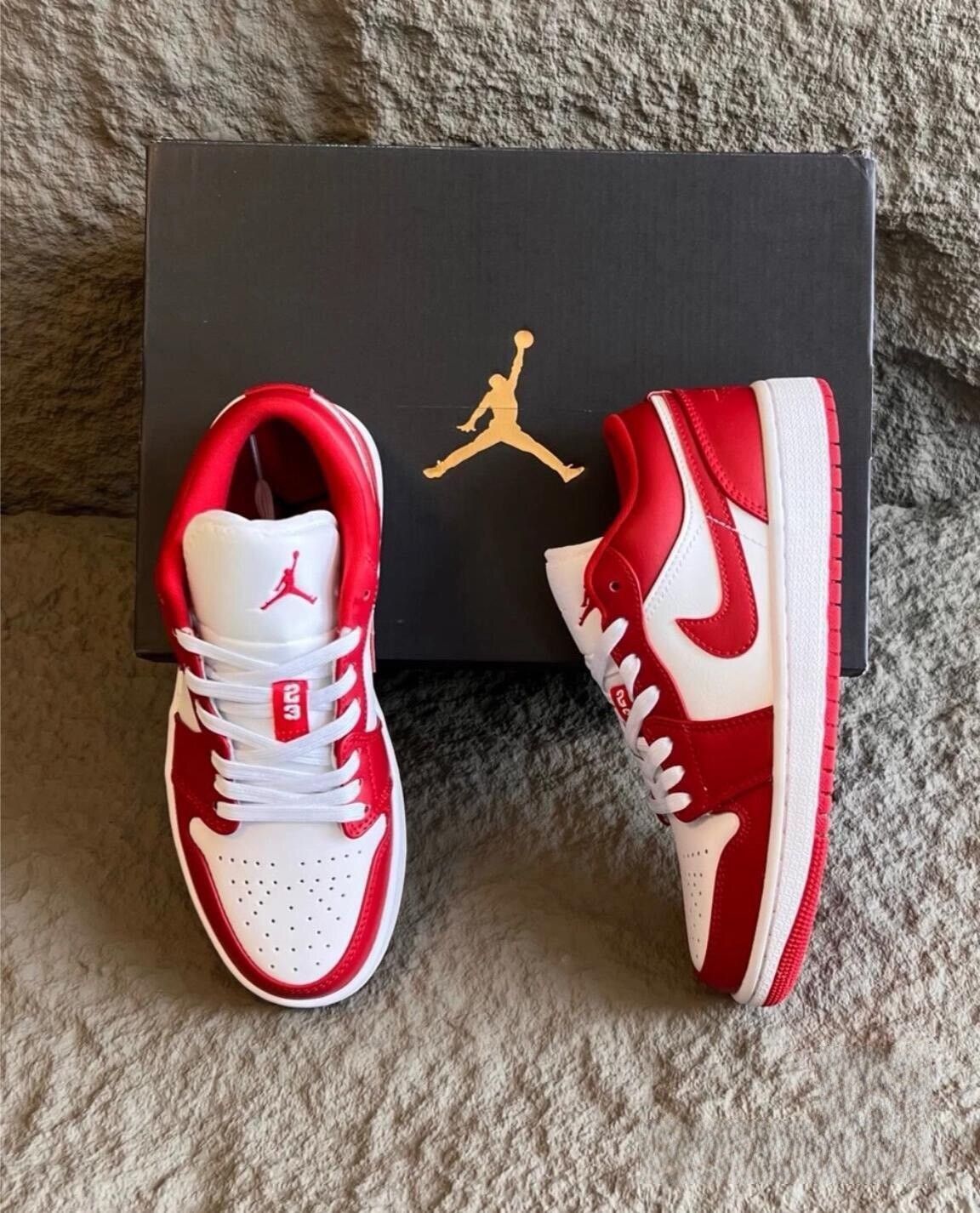 お値下げしました??即購入?? ナイキ NIKE Air Jordan 1 Low Gym Red white 553558-611男女兼用 ジョーダン