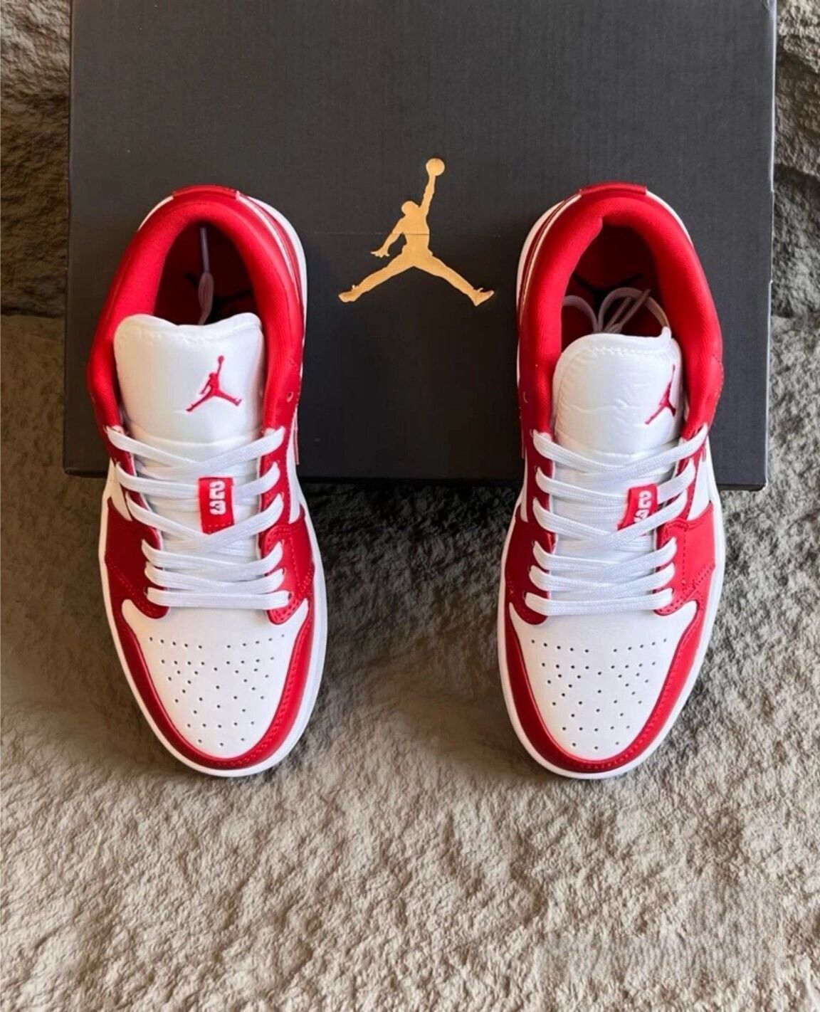 お値下げしました??即購入?? ナイキ NIKE Air Jordan 1 Low Gym Red white 553558-611男女兼用 ジョーダン