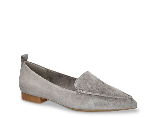 ベラヴィータ レディース シューズ スリッポン・ローファー Bella Vita Alessi Flat Grey Suede グレー