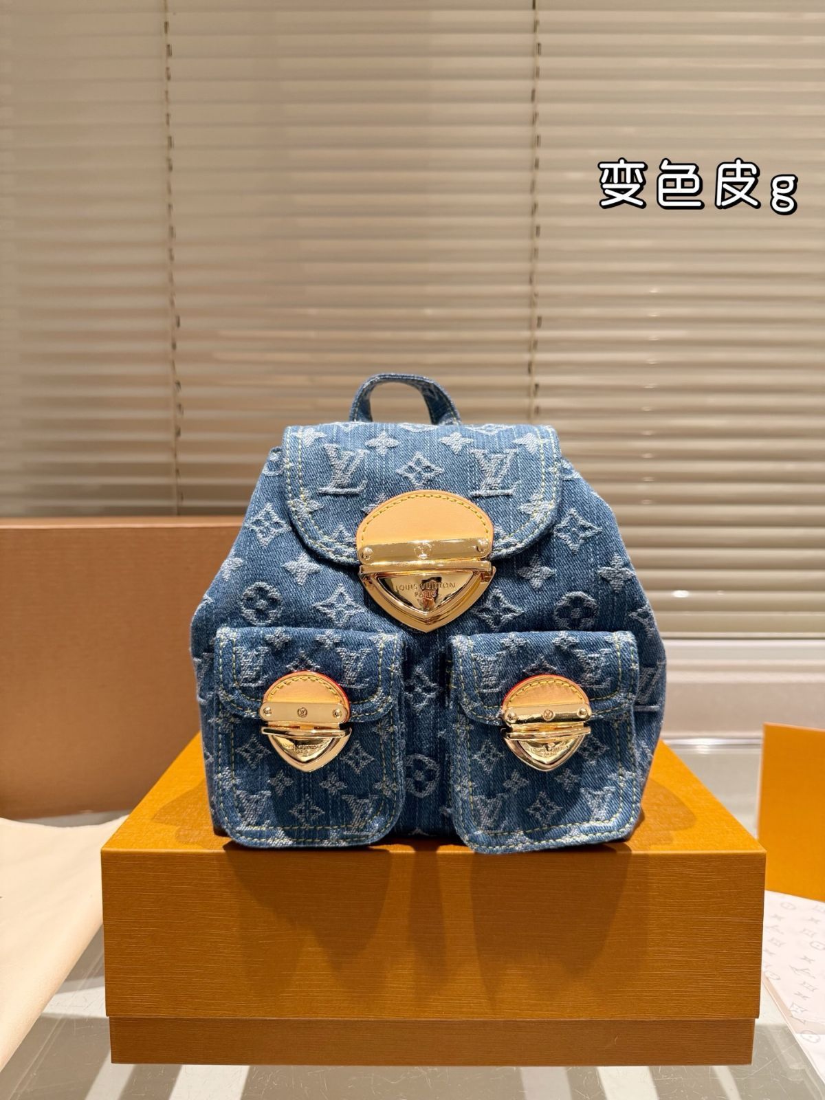 【今日特価】LV Denim Tote Bag 2025 エルヴィ デニム トートバッグ 2025-WTO輸入3