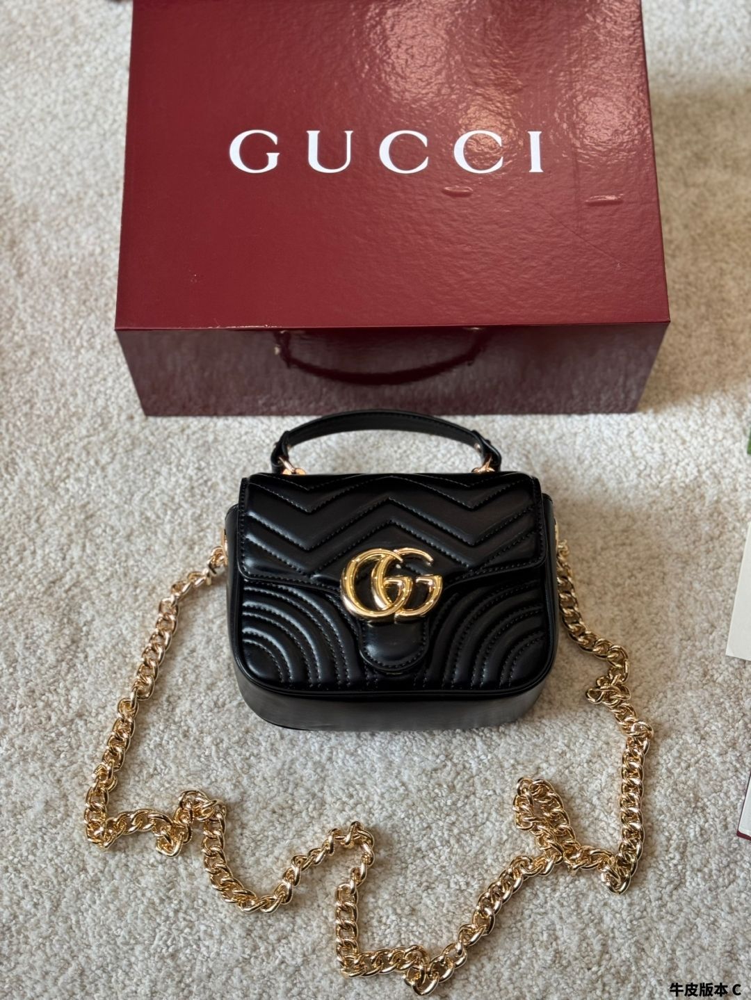 【今日特価】Gucci GG Marmont Handbag・グッチ GG マーモント ハンドバッグ-WTO輸入