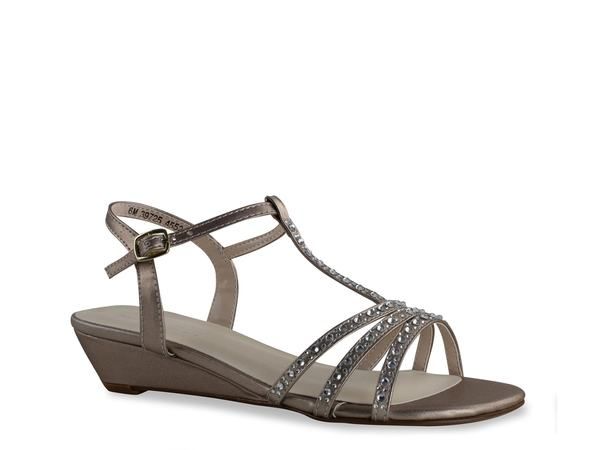 ベンジャミンウォーク レディース シューズ サンダル Touch Ups by Benjamin Walk Hailey Wedge Sandal Champagne シャンパン