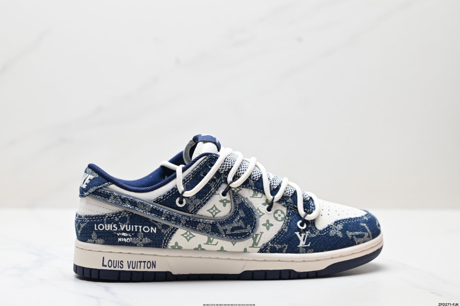「ナイキ Dunk Low Retro」DIY ハイエンドカスタマイズ ロートップ レジャー＆スポーツ スケートシューズ