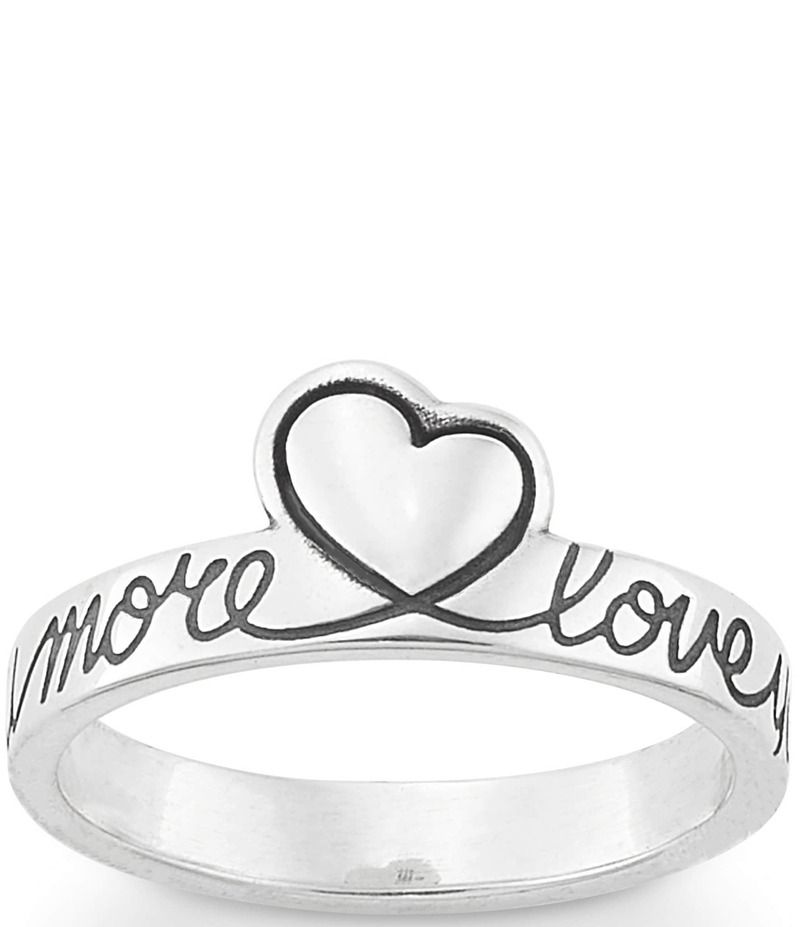 ジェームズ エイヴリー レディース アクセサリー 指輪 James Avery Love You More Ring Sterling Silver シルバー