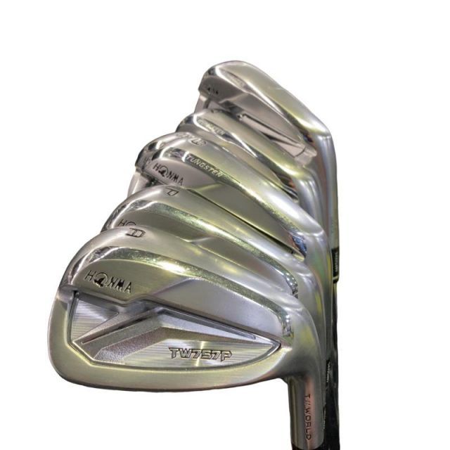 【中古】 本間ゴルフ TOUR WORLD TW757P 6S アイアンセット IR NS PRO 950GH neo (フレックスS) メンズ 男性用 右利き 右用 Cランク ゴルフクラブ