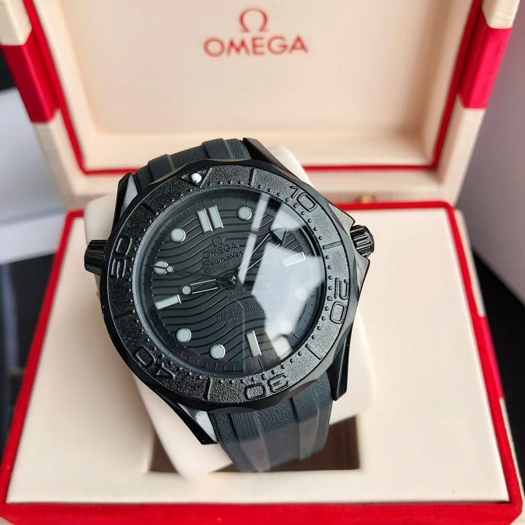 35今すぐ購入へようこそ! ！新品 シーマスター コーアクシャル マスタークロノメーター　　ブラック　42MM 未使用38｜本日限定特価｜新品未使用-