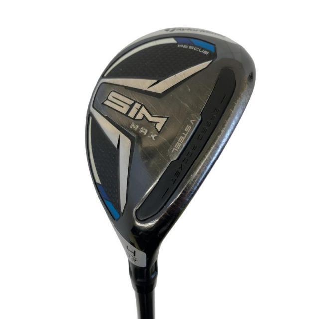 【中古】 テーラーメイド SIM MAX U4 ユーティリティ UT TENSEI BLUE TM60(UT) (フレックスS) メンズ 男性用 右利き 右用 Cランク ゴルフクラブ