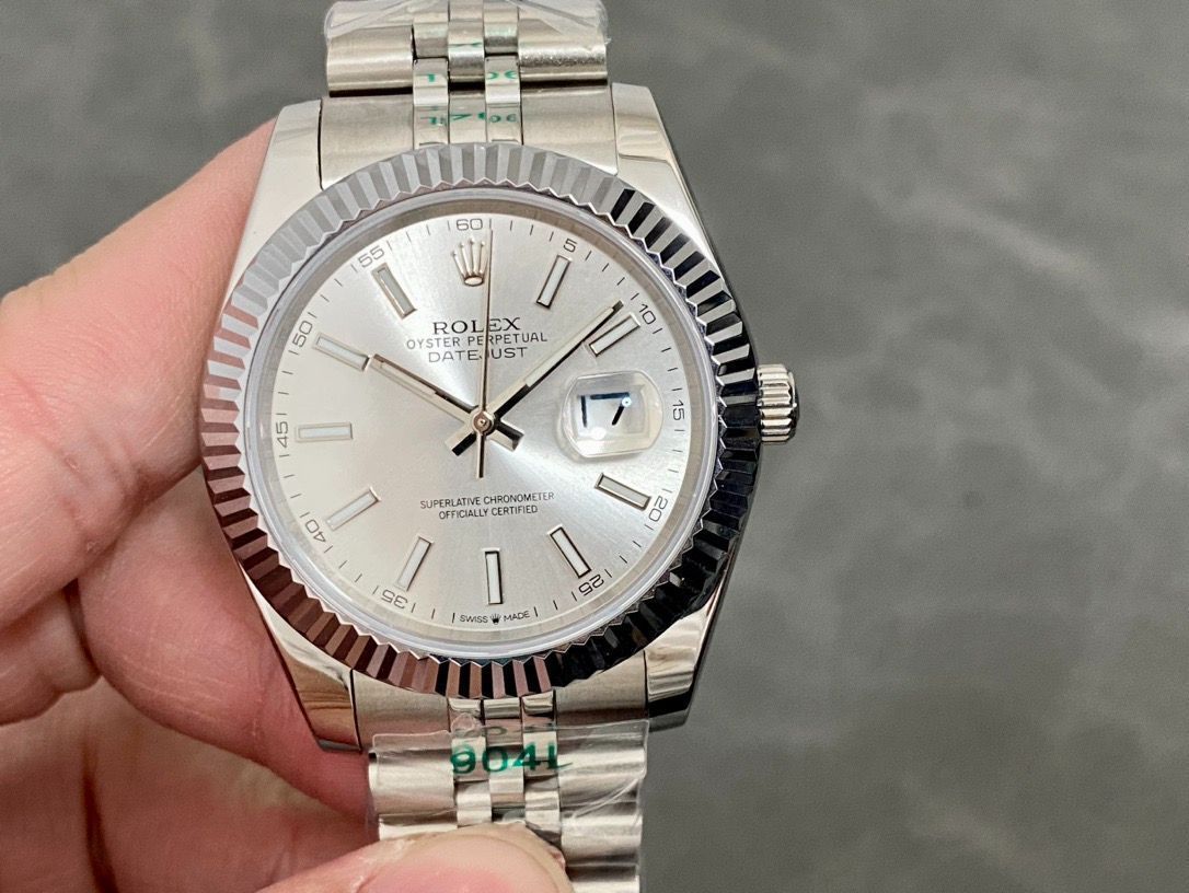 ROLEX ロレックス デイトジャスト メンズ腕時計 41mm｜自動巻き機械式×316L鋼｜本日限定特価新品未使用