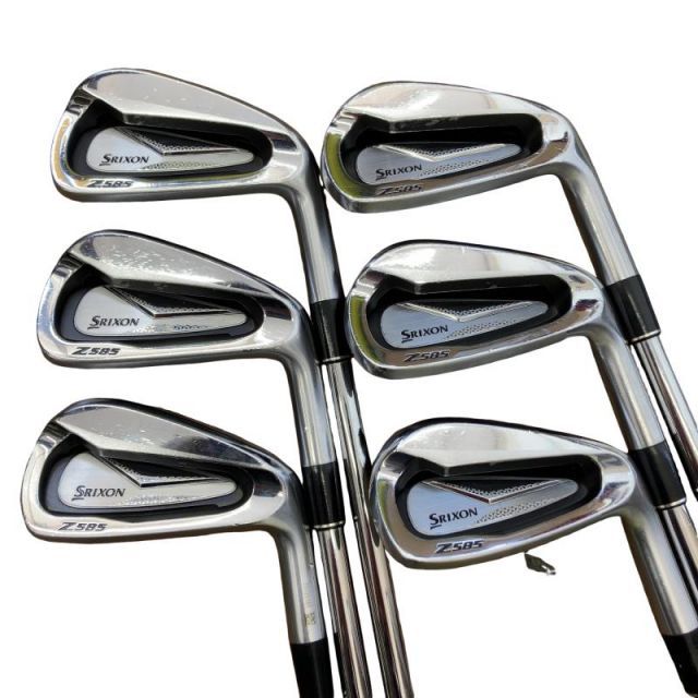 【中古】 ダンロップ SRIXON Z585 6S アイアンセット IR NS PRO MODUS3 TOUR105 D.S.T (フレックスS) メンズ 男性用 右利き 右用 Cランク ゴルフクラブ