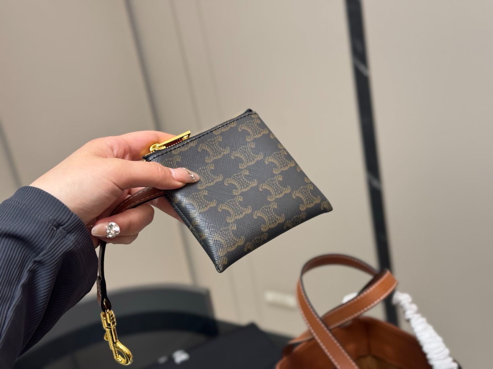 今日特価】Celine New Handheld Box Bag Monogram（セリーヌ ニュー
