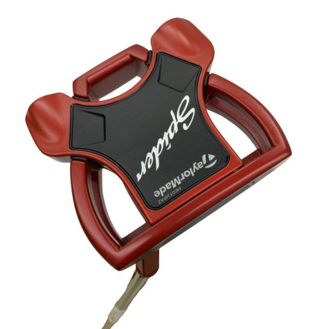 【中古】 テーラーメイド Spider RED スモールスラント 34インチ パター PT スチール (フレックスその他) メンズ 男性用 右利き 右用 Cランク ゴルフクラブ