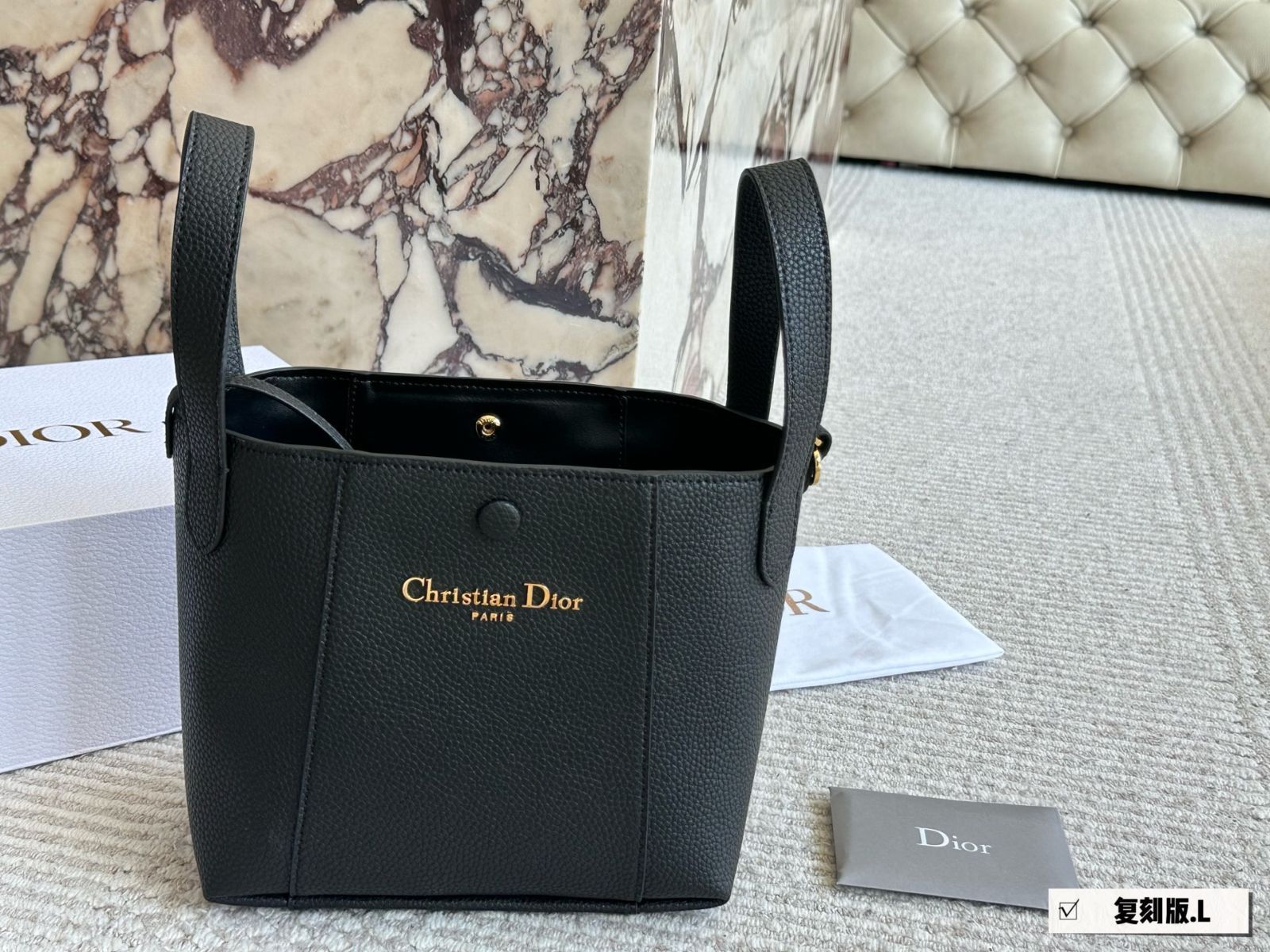 【今日特価】DIOR Signaturea Bucket Bag [SS25 New] | ディオール シグネチュア バケツバッグ SS25