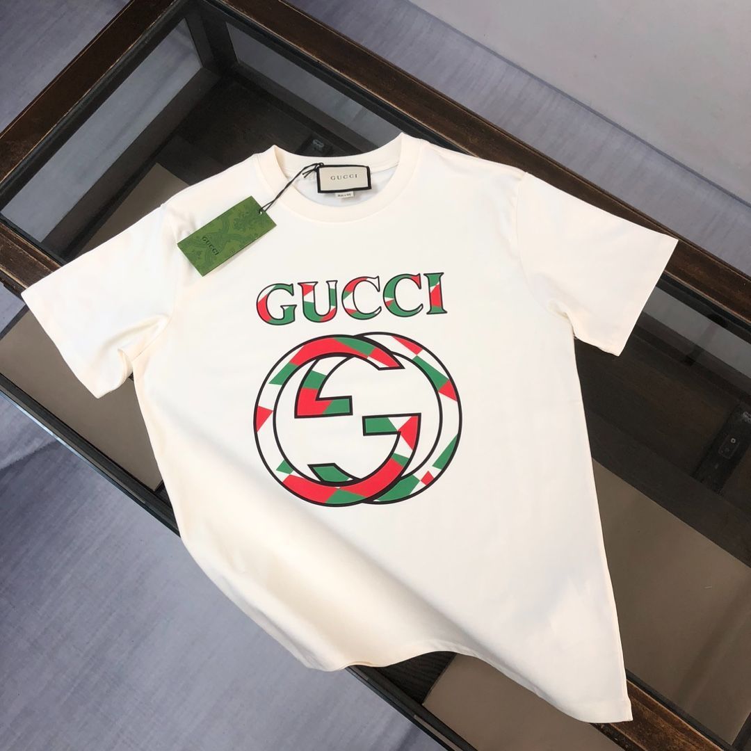 【本日限定特価】GUCCI クルーネックTシャツ - 高品質コットンで快適な着心地 [本日特価|新品未使用品]