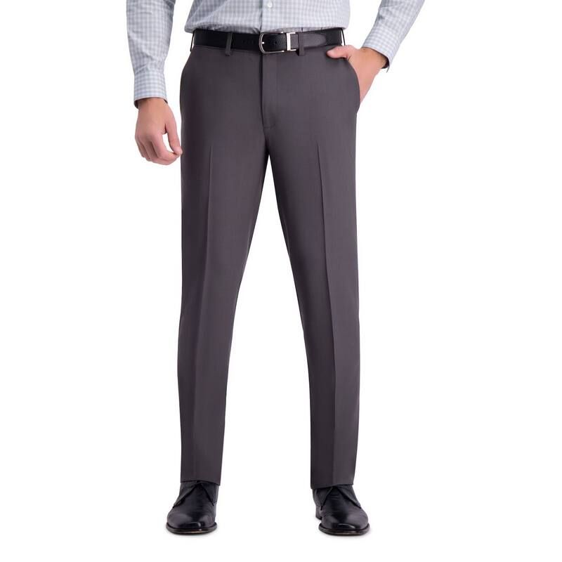 ハガー メンズ ボトムス カジュアルパンツ Men s Haggar Premium Comfort FlexWaist SlimFit Stretch FlatFront Dress Pants C