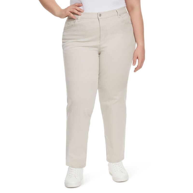 グロリアバンデービルト レディース ボトムス デニムパンツ プラスサイズ ジーンズ Plusize Gloria Vanderbilt Amanda Classic Jeanstonewood