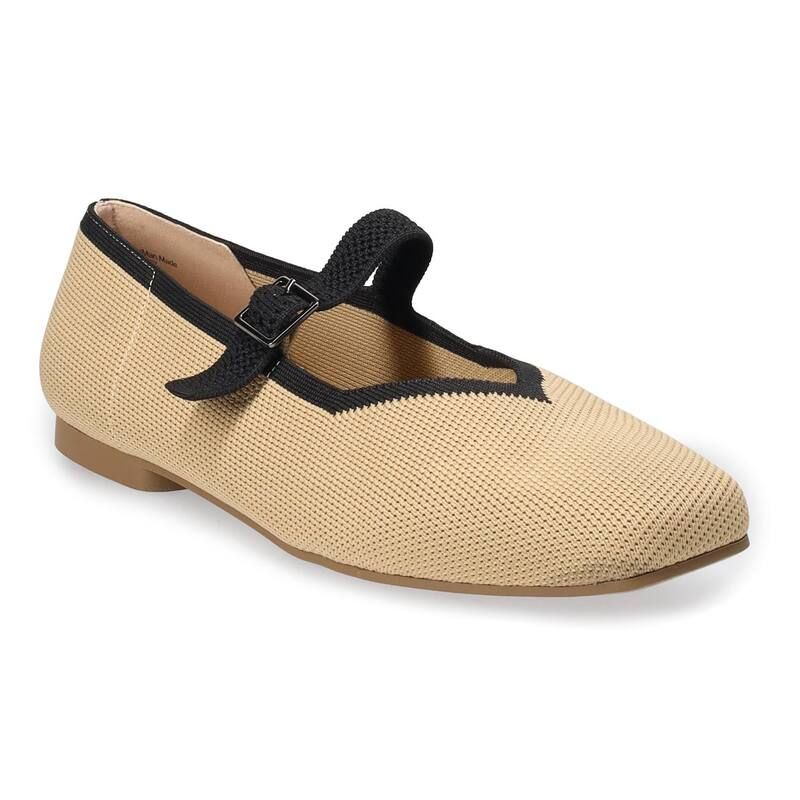 クロフト＆バロー レディース シューズ サンダル Croft Barrow Square Toe Womens Mary Janes Taupe トープ