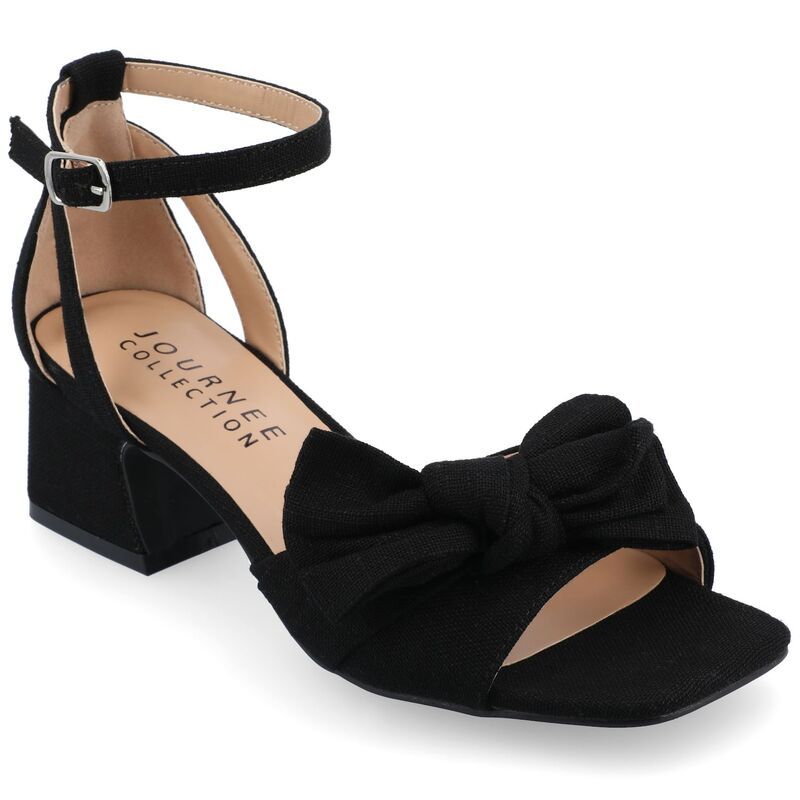 ジュルネ コレクション レディース シューズ サンダル Journee Collection Zevi Womens Tru Comfort Foam Sandals Black ブラック
