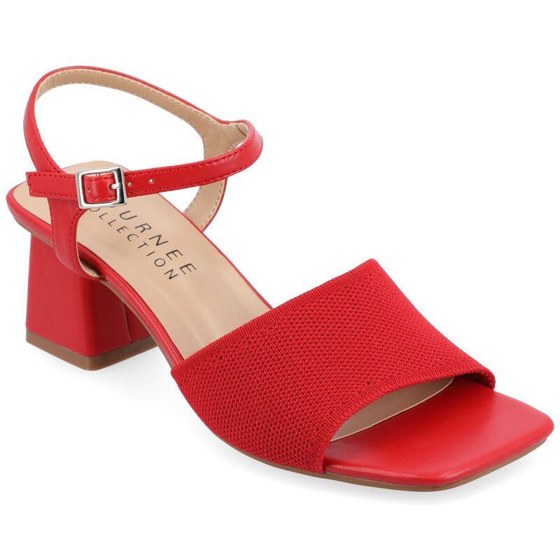 ジュルネ コレクション レディース シューズ サンダル Journee Collection Evylinn Womens Tru Comfort Foam Sandals Red レッド