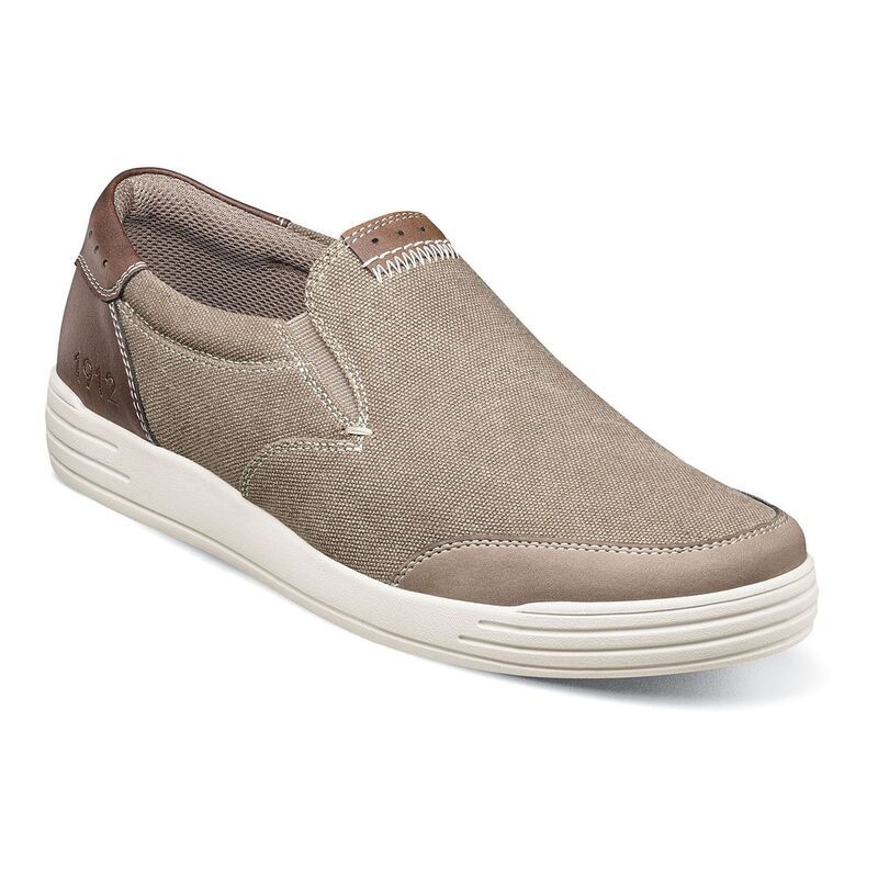 ノンブッシュ メンズ シューズ スリッポン・ローファー スニーカー Nunn BushR Kore City Walk Mensneakerstone ストーン