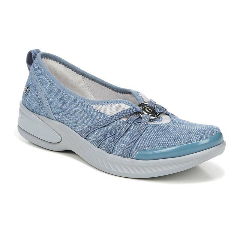ビジーズ レディース シューズ サンダル Bzees Niche Womens Washable Flats Denim デニム