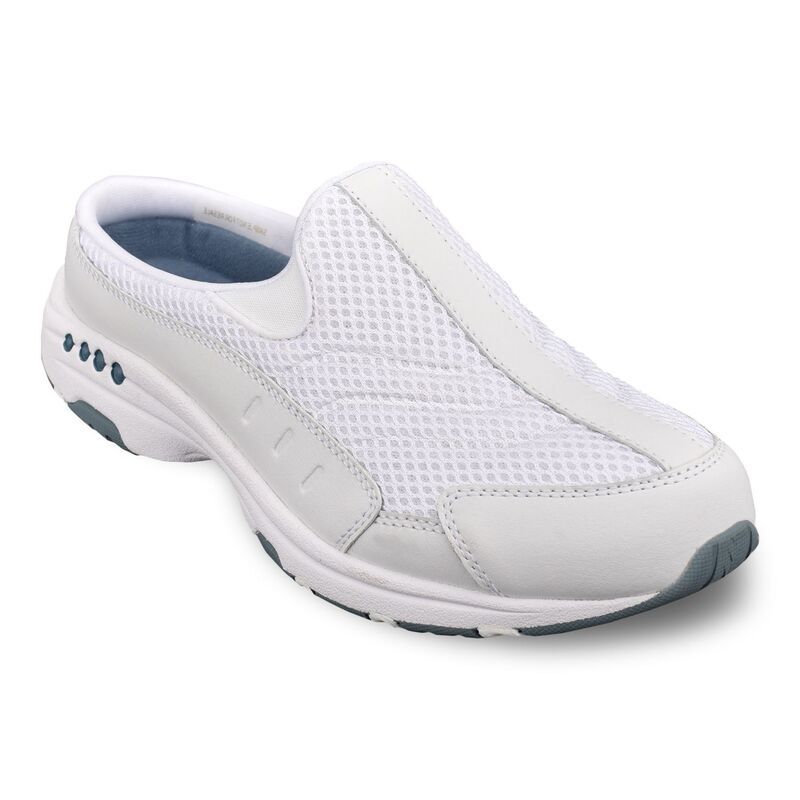 イージースピリット レディース シューズ スニーカー Easy Spiritraveltime Womens Classic Mules White ホワイト