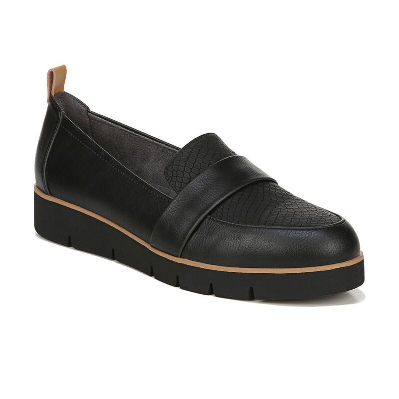 ドクター・ショール レディース シューズ サンダル ローファー Dr Scholls Webster Womenslipon Loafers Black Snake ブラック