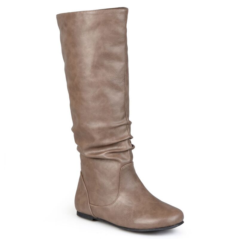ジュルネ コレクション レディース シューズ ブーツ・レインブーツ Journee Collection Jayne Womens KneeHigh Boots Taupe トープ