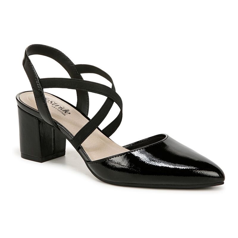 ライフストライド レディース シューズ パンプス LifeStride April Womenslingback Pumps Black Patent ブラック