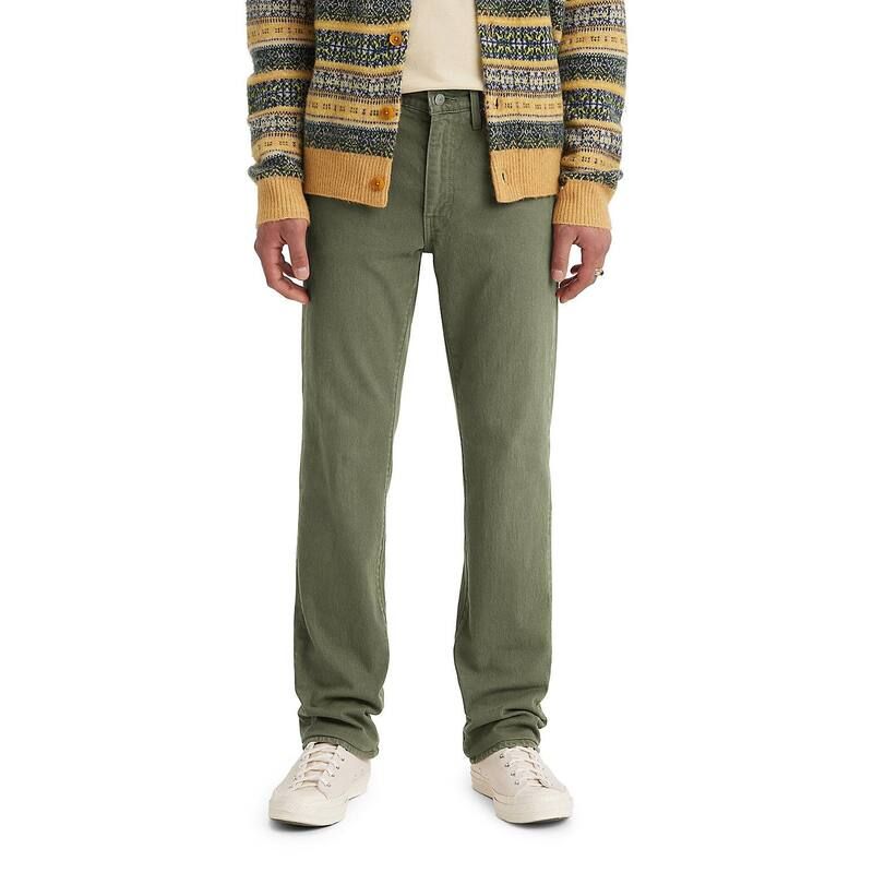 リーバイス メンズ ボトムス デニムパンツ ジーンズ Mens Levis 514 Straight Fit Flex Jeans Loden Green グリーン