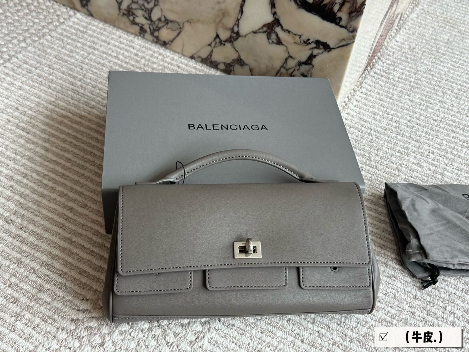 【今日特価】Balenciaga Belair ハンドバッグ / 斜め掛けバッグ（牛皮） Lovely Design-WTO輸入3